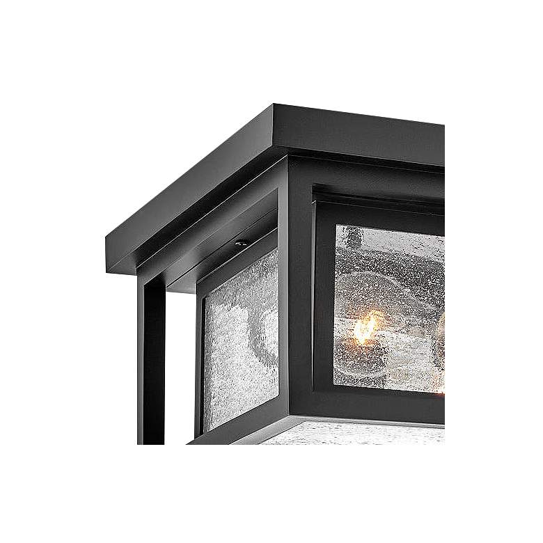 Image 3 Hinkley Republic 11" Wide Black Finish Outdoor Porch Ceiling Light more views