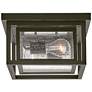 3_Hinkley Republic 11" Wide Oil Rubbed Bronze Outdoor Ceiling Light more views