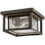 4_Hinkley Republic 11" Wide Oil Rubbed Bronze Outdoor Ceiling Light more views