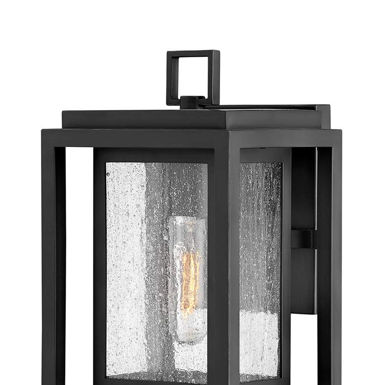 Image 2 Hinkley Republic 12" High Black Modern Outdoor Wall Light more views