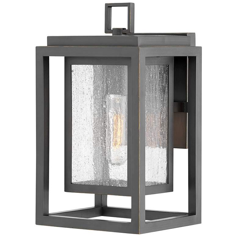 Image 1 Hinkley Republic 12" High Bronze Modern Outdoor Wall Light