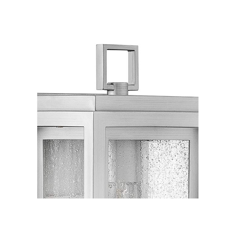 Image 4 Hinkley Republic 12 inch High Satin Nickel Modern Outdoor Wall Light more views