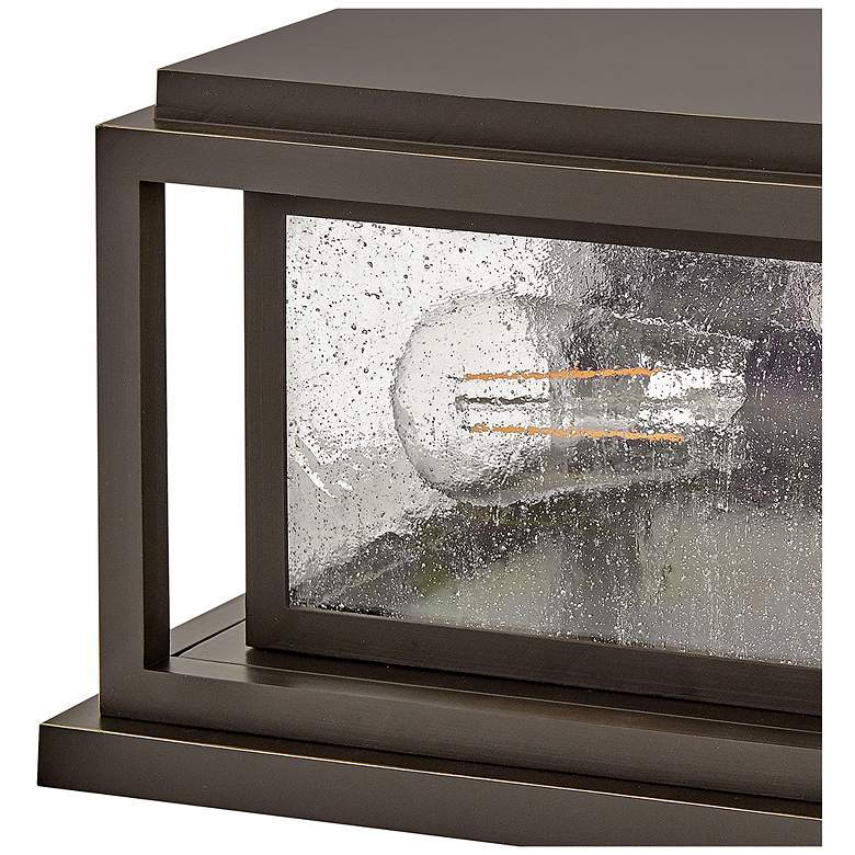 Image 4 Hinkley Republic 12" Wide Oil-Rubbed Bronze Outdoor Pier Mount Light more views