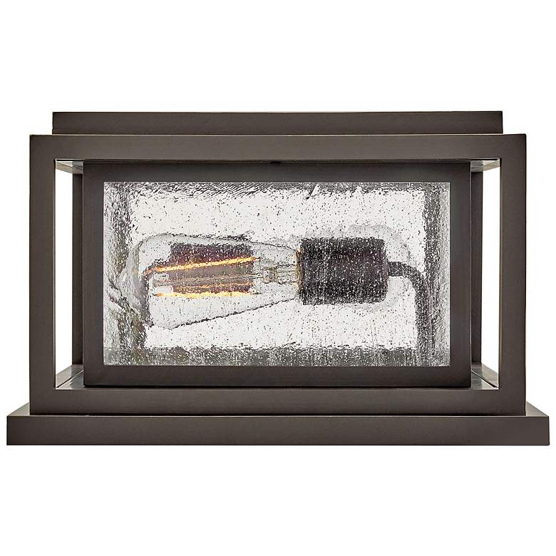 Image 6 Hinkley Republic 12" Wide Oil-Rubbed Bronze Outdoor Pier Mount Light more views