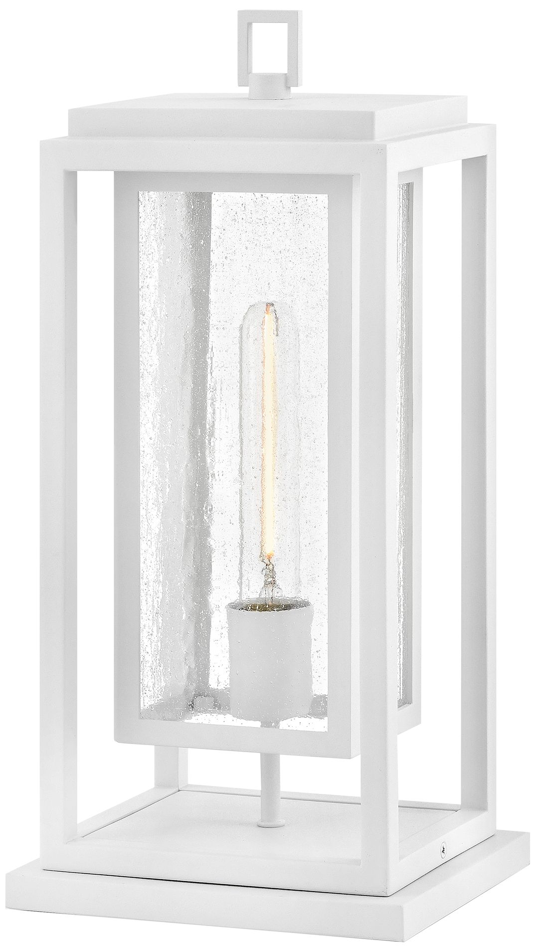 Image 2 Hinkley Republic 16 1/2"H Textured White Outdoor Post Light more views