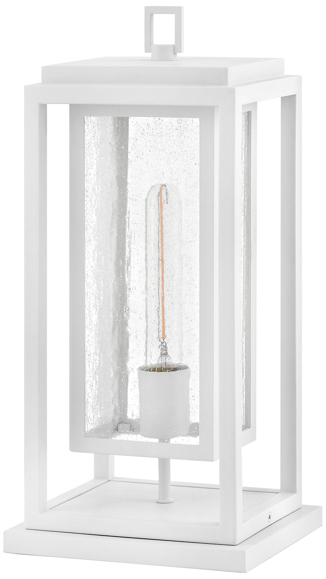 Image 4 Hinkley Republic 16 1/2"H Textured White Outdoor Post Light more views