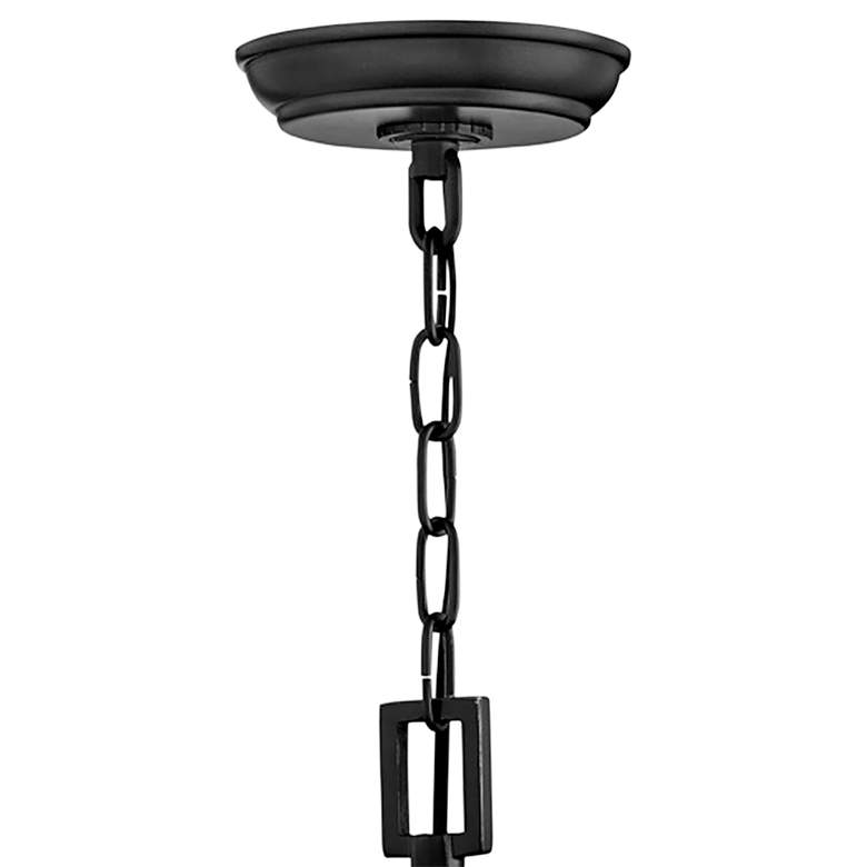 Image 4 Hinkley Republic 16 3/4" High Black Outdoor Hanging Light more views