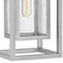 3_Hinkley Republic 16 3/4" High Satin Nickel Outdoor Hanging Light more views