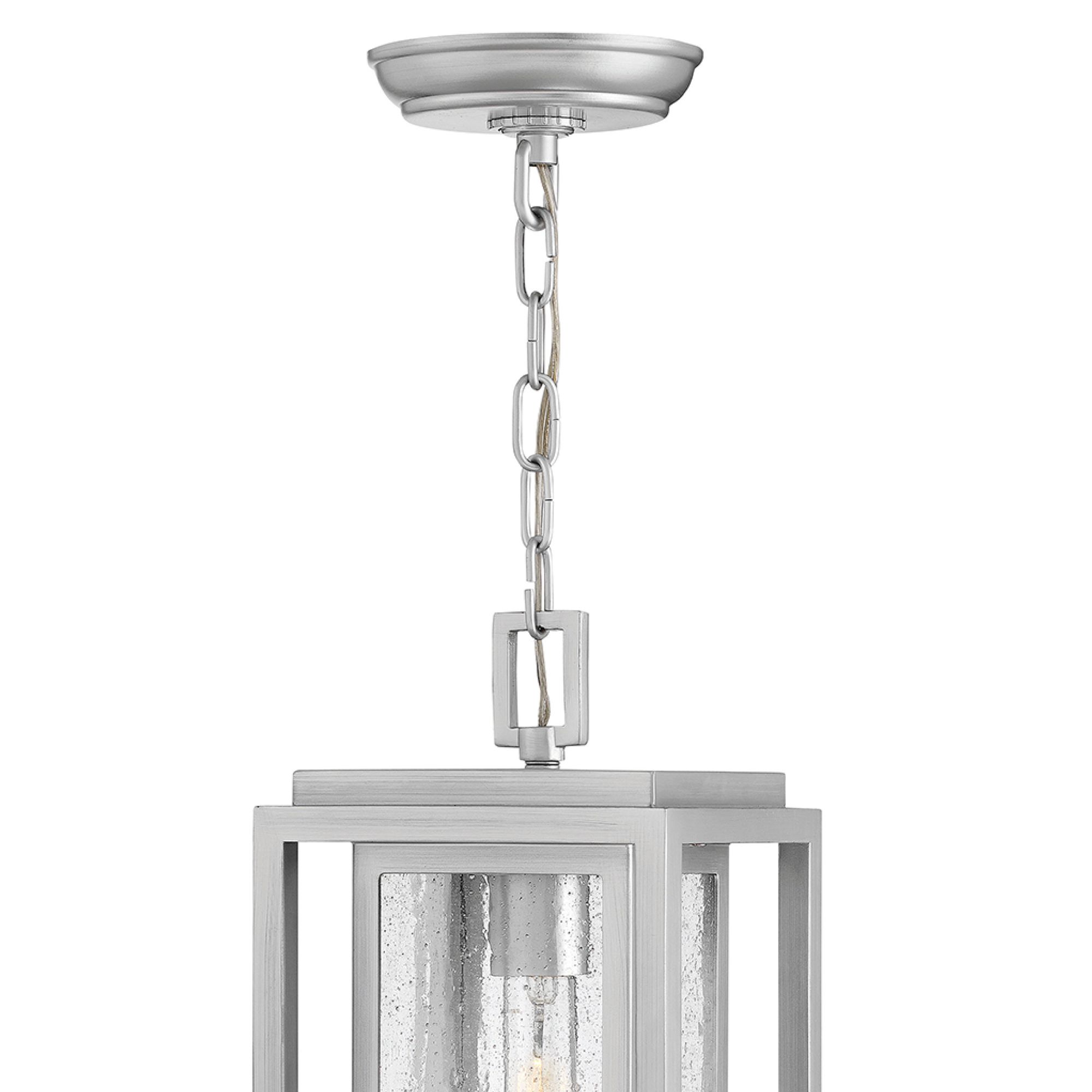 Image 4 Hinkley Republic 16 3/4" High Satin Nickel Outdoor Hanging Light more views