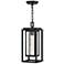 Hinkley Republic 16 3/4"H Black LED Outdoor Hanging Light