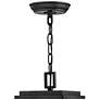 5_Hinkley Republic 16 3/4"H Black LED Outdoor Hanging Light more views