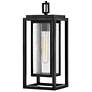 6_Hinkley Republic 16 3/4"H Black LED Outdoor Hanging Light more views