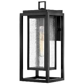 Image1 of Hinkley Republic 16" Double Composite Frame Black Outdoor Wall Light