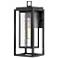 Hinkley Republic 16" Double Composite Frame Black Outdoor Wall Light