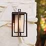 Hinkley Republic 16" Double Composite Frame Black Outdoor Wall Light