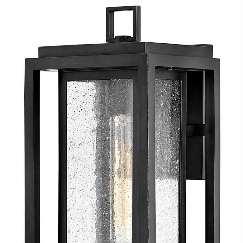 Image 2 Hinkley Republic 16" Double Composite Frame Black Outdoor Wall Light more views