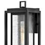 2_Hinkley Republic 16" Double Composite Frame Black Outdoor Wall Light more views