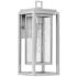 Hinkley Republic 16" High Satin Nickel Outdoor Wall Light