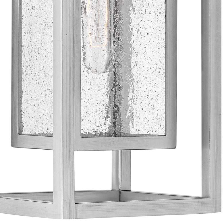 Image 3 Hinkley Republic 16" High Satin Nickel Outdoor Wall Light more views