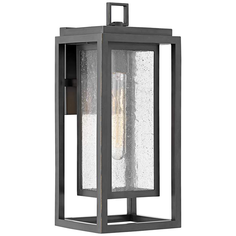Image 1 Hinkley Republic 16"H Oil-Rubbed Bronze Outdoor Wall Light