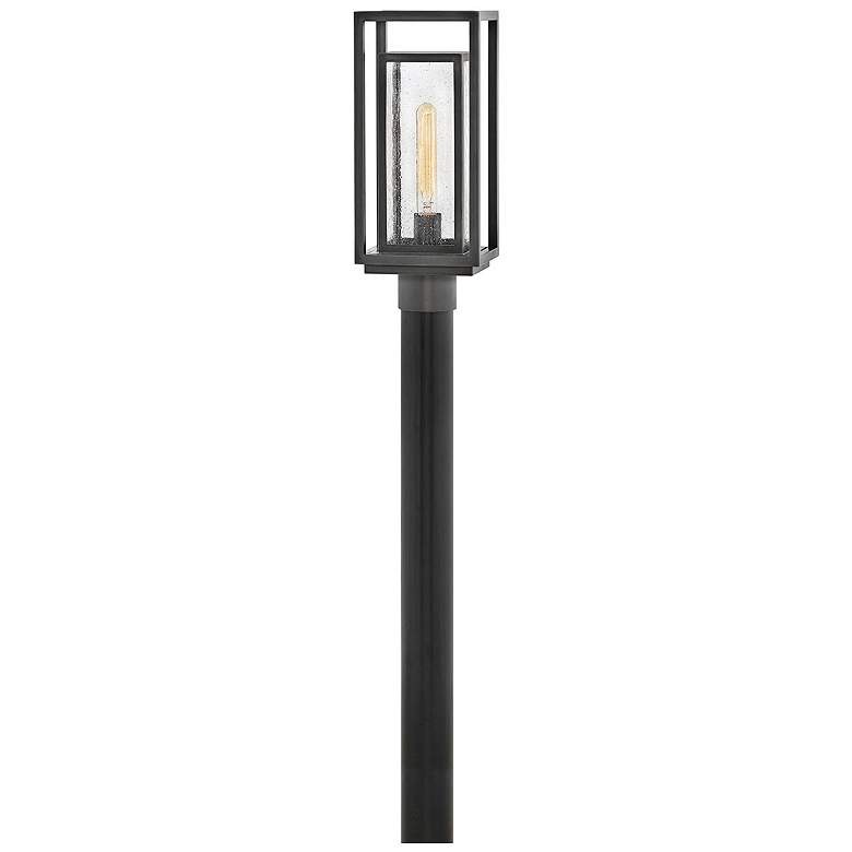 Image 1 Hinkley Republic 17" High Bronze LED Outdoor Post Light