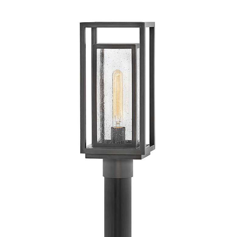 Image 2 Hinkley Republic 17" High Bronze LED Outdoor Post Light more views