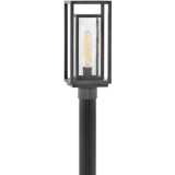 Hinkley Republic 17&quot; High Oil-Rubbed Bronze Modern Outdoor Post Light