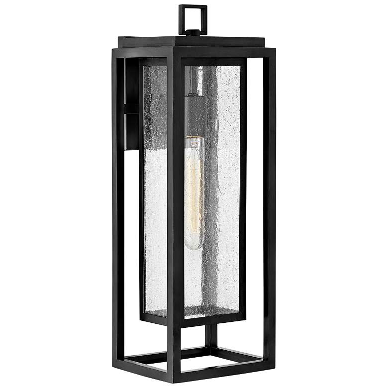 Image 3 Hinkley Republic 20" High Black LED Outdoor Wall Light