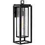 3_Hinkley Republic 20" High Black LED Outdoor Wall Light