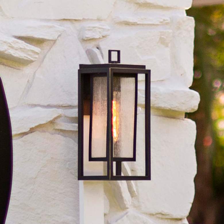 Image 2 Hinkley Republic 20" High Black LED Outdoor Wall Light