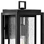 4_Hinkley Republic 20" High Black LED Outdoor Wall Light more views