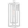 1_Hinkley Republic 20" High Textured White Outdoor Wall Lantern