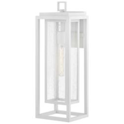 Hinkley Republic 20" High Textured White Outdoor Wall Lantern