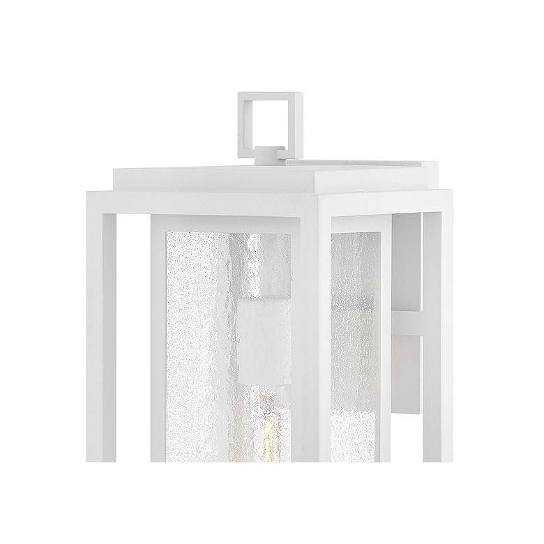 Image 2 Hinkley Republic 20" High Textured White Outdoor Wall Lantern more views