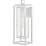 2_Hinkley Republic 20" High Textured White Outdoor Wall Lantern more views