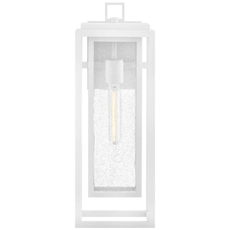 Image 6 Hinkley Republic 20" High Textured White Outdoor Wall Lantern more views