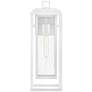 6_Hinkley Republic 20" High Textured White Outdoor Wall Lantern more views