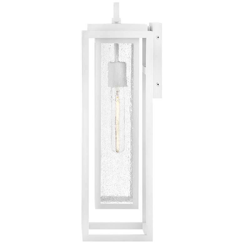 Image 7 Hinkley Republic 20" High Textured White Outdoor Wall Lantern more views