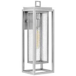 Hinkley Republic 20"H Satin Nickel LED-Low Voltage Outdoor Wall Light