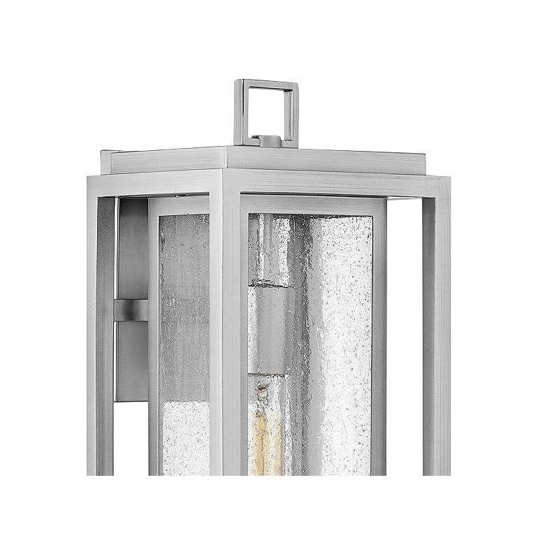 Image 3 Hinkley Republic 20"H Satin Nickel LED Outdoor Wall Light more views