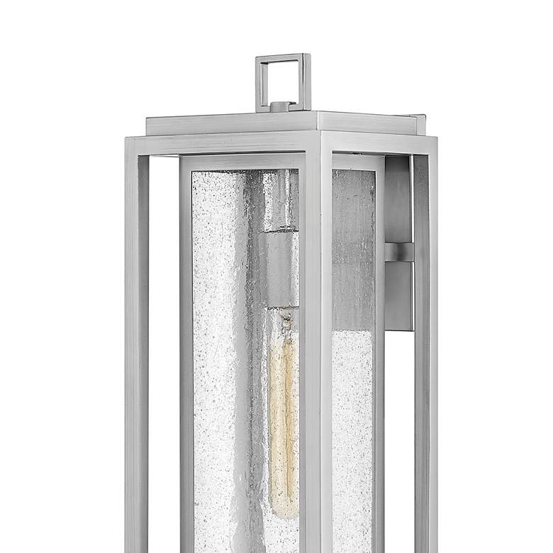 Image 4 Hinkley Republic 20"H Satin Nickel LED Outdoor Wall Light more views
