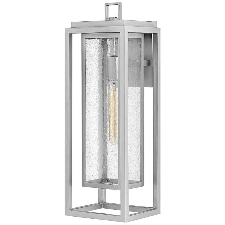 Image 5 Hinkley Republic 20"H Satin Nickel LED Outdoor Wall Light more views
