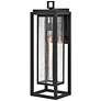 2_Hinkley Republic 27" High Black Outdoor Wall Light more views