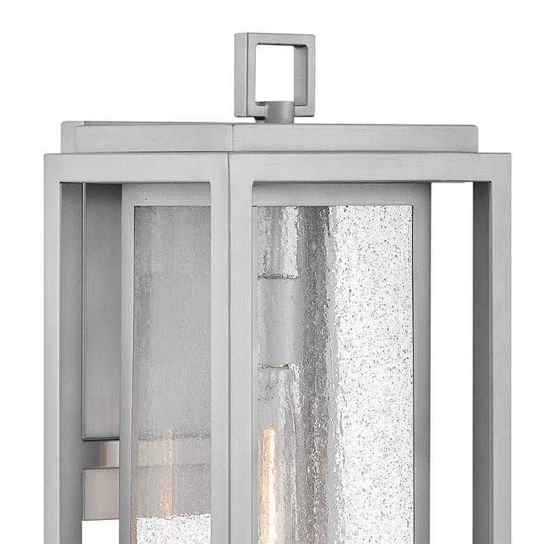 Image 2 Hinkley Republic 27" High Satin Nickel Outdoor Wall Light more views
