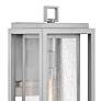 2_Hinkley Republic 27" High Satin Nickel Outdoor Wall Light more views