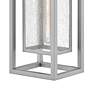 3_Hinkley Republic 27" High Satin Nickel Outdoor Wall Light more views