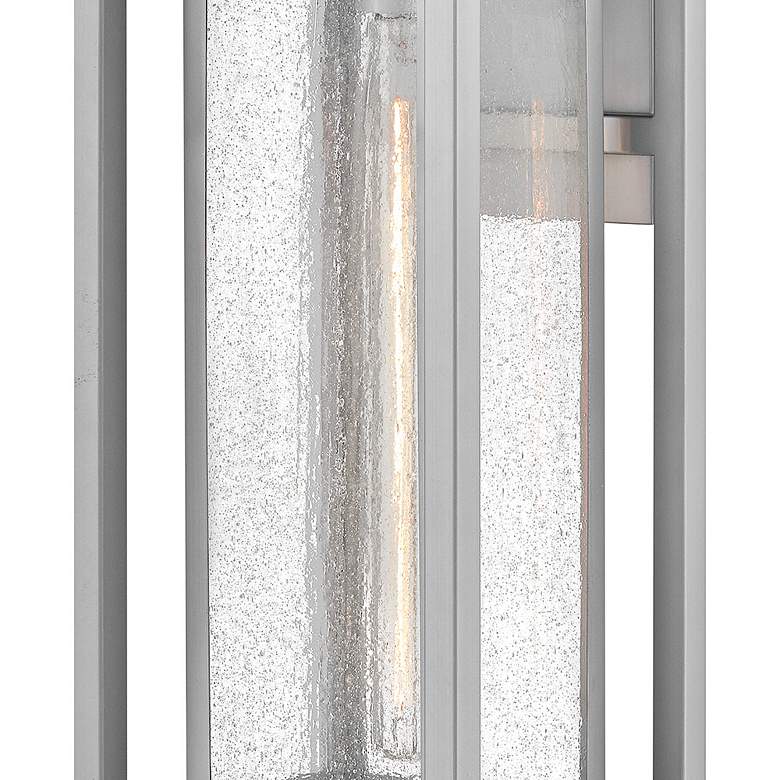 Image 4 Hinkley Republic 27" High Satin Nickel Outdoor Wall Light more views