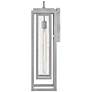 Hinkley Republic 27" High Satin Nickel Outdoor Wall Light