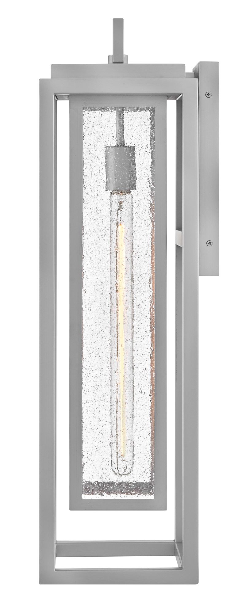 Hinkley Republic 27" High Satin Nickel Outdoor Wall Light