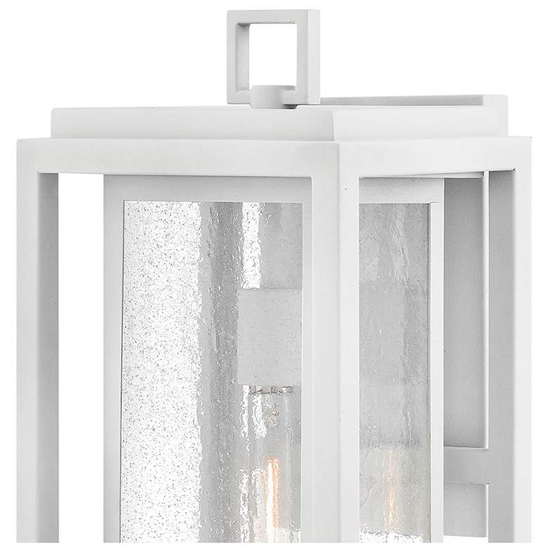 Image 4 Hinkley Republic 27" High Textured White Outdoor Wall Light more views